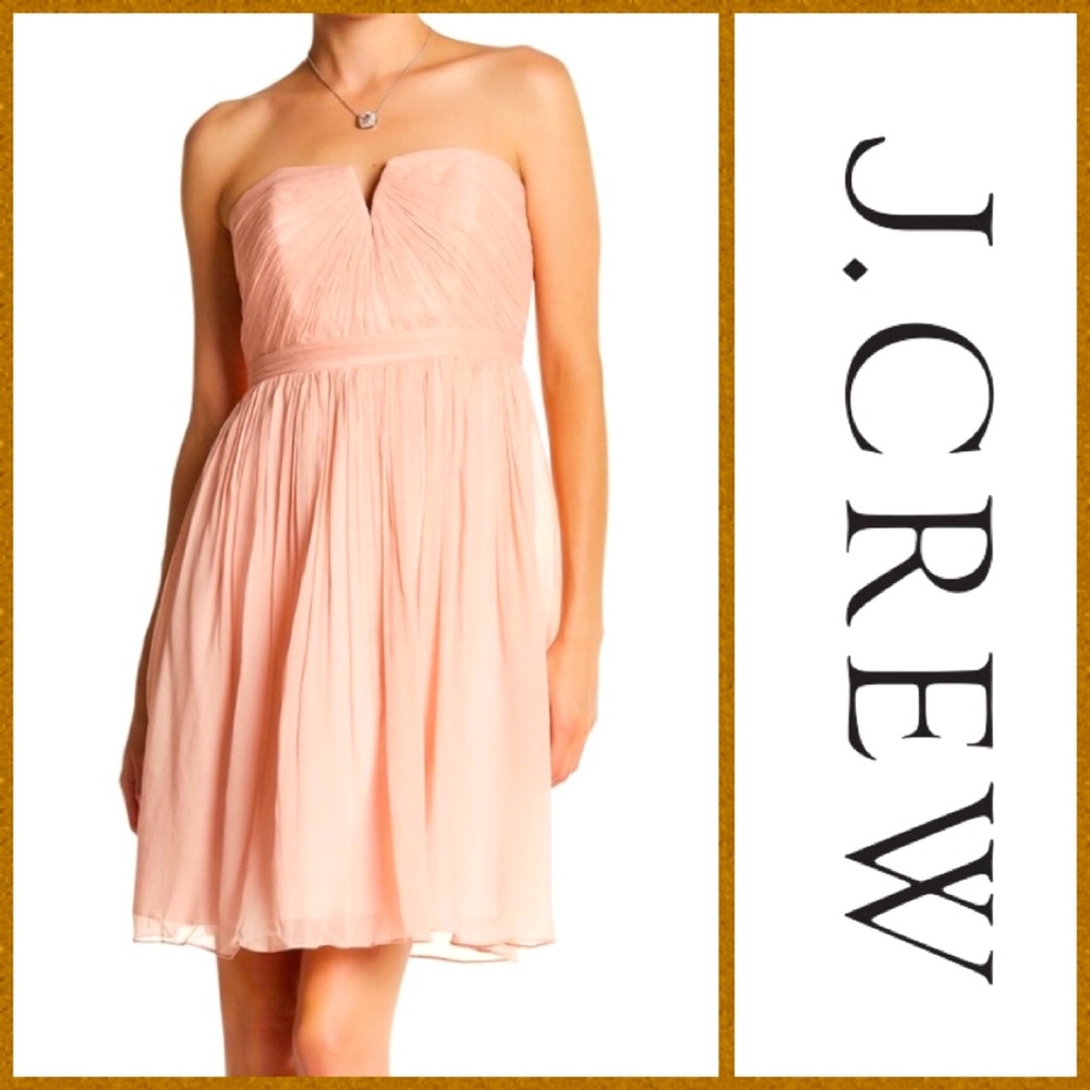 NWT | J. Crew Chiffon Nadia Silk Dress!!